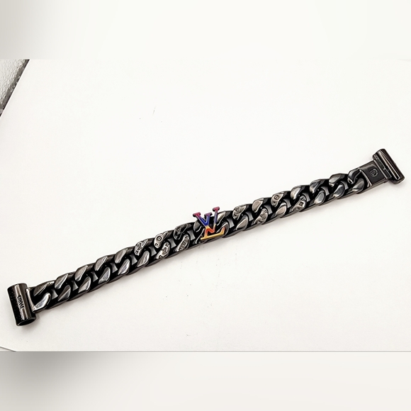 Louis Vuitton Monogram Multi-Color Chain Bracelet - Picture 2 of 5